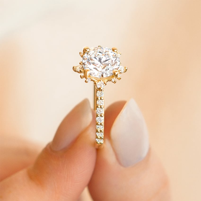 14K Rose Gold Arabella Diamond Ring (1/3 ct. tw.), large additional view 2