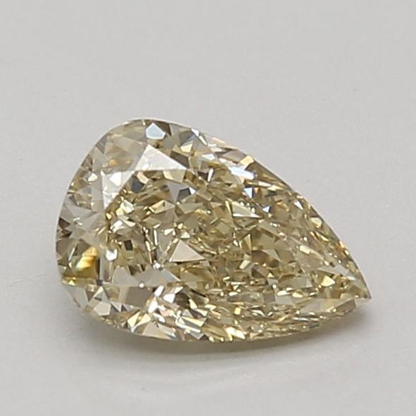 1.00 Ct. Fancy Light Yellow Pear Lab Grown Diamond