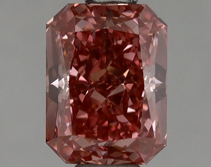 1.02 Ct. Fancy Intense Pink Radiant Lab Grown Diamond