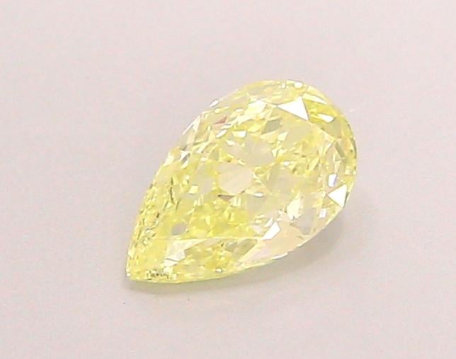 0.44 Ct. Fancy Yellow Pear Lab Grown Diamond