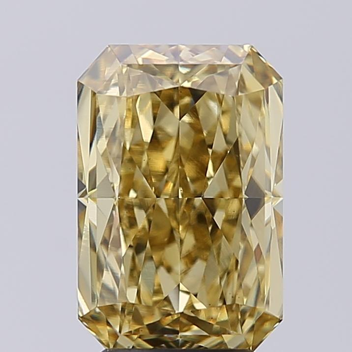 4.05 Ct. Fancy Intense Yellow Radiant Lab Grown Diamond