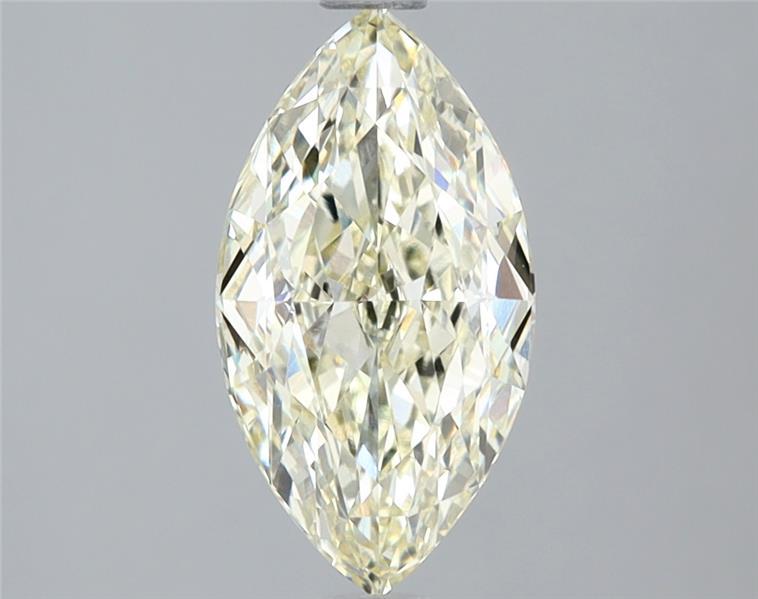 1.52 Ct. Fancy Light Yellow Marquise Lab Grown Diamond