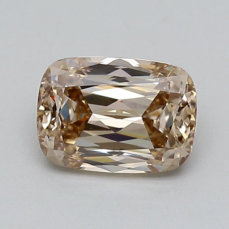 1.04 Ct. Light  Brown Cushion Lab Grown Diamond