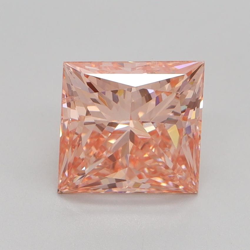 2.05 Ct. Fancy Intense Pink Princess Lab Grown Diamond