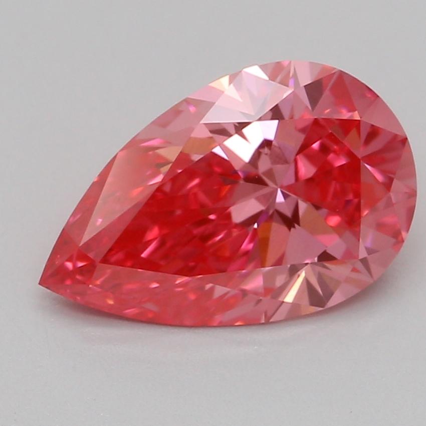 1.04 Ct. Fancy Vivid Pink Pear Lab Grown Diamond