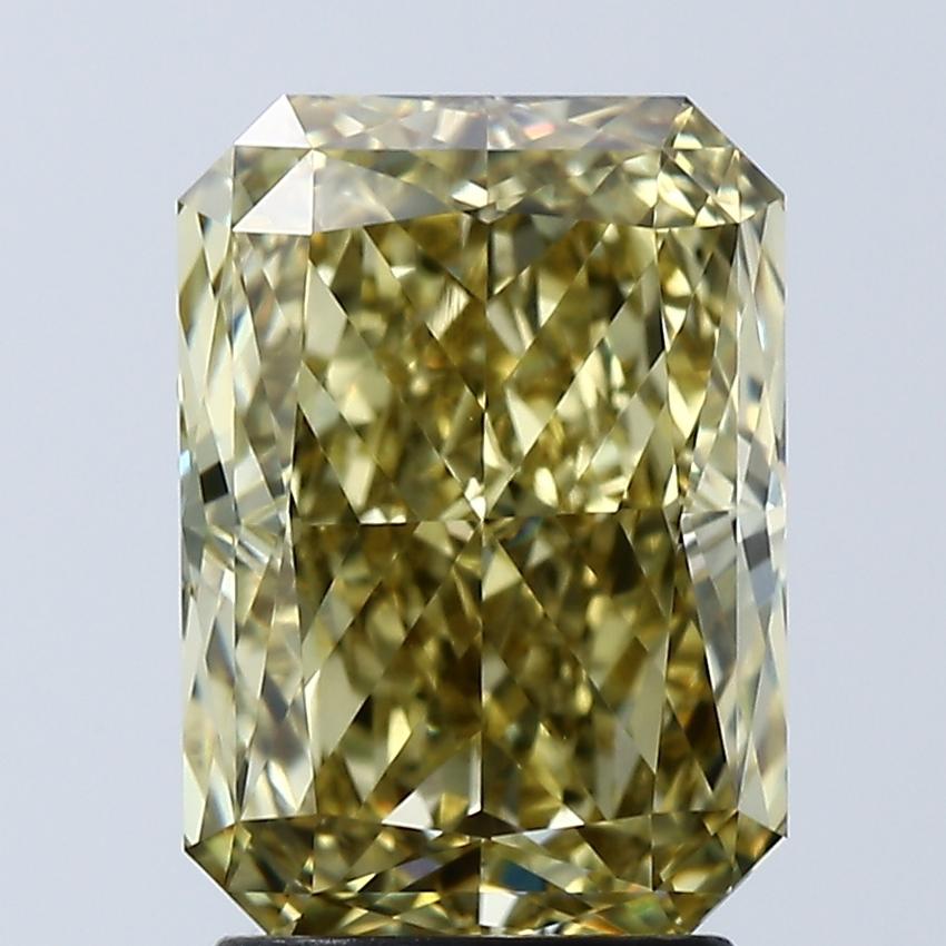 3.07 Ct. Fancy Intense Yellow Radiant Lab Grown Diamond