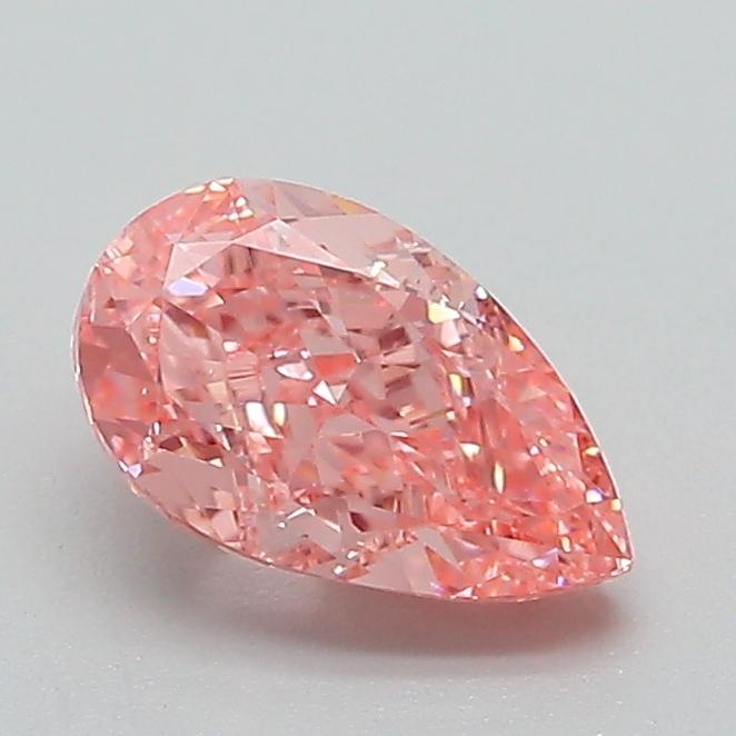 1.00 Ct. Fancy Vivid Pink Pear Lab Grown Diamond