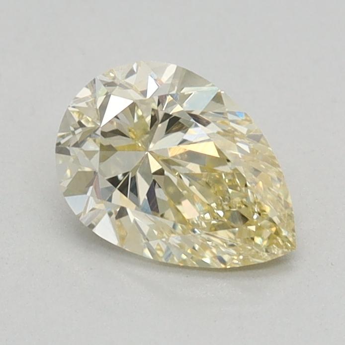 0.55 Ct. Fancy Light Yellow Pear Lab Grown Diamond