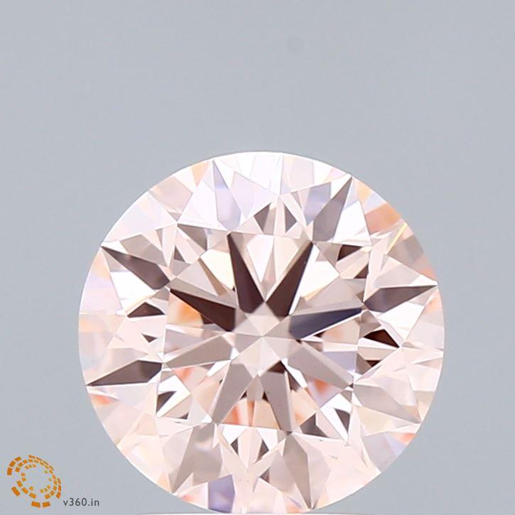 2.02 Ct. Fancy Intense Pink Round Lab Grown Diamond
