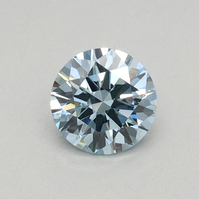 0.31 Ct. Fancy Intense Blue Round Lab Grown Diamond