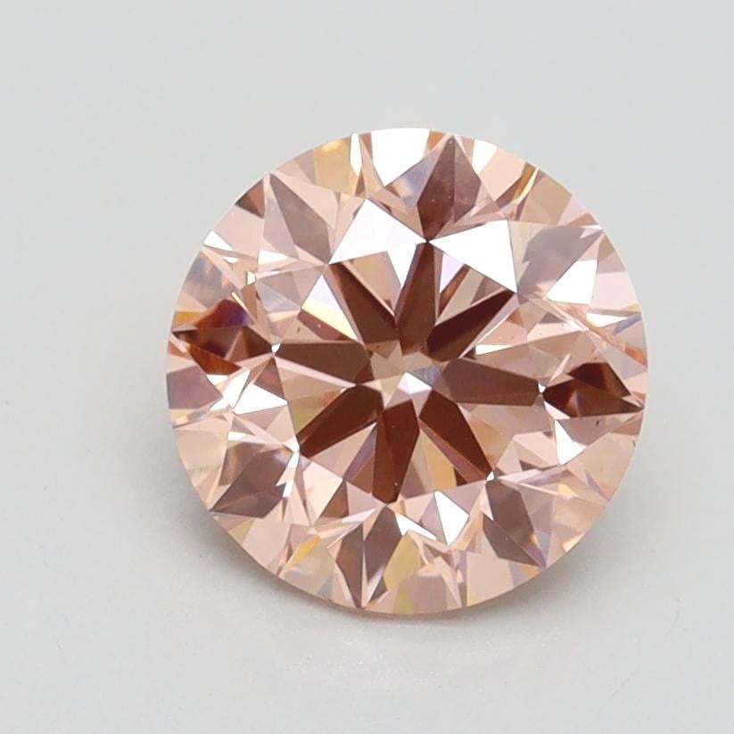 1.50 Ct. Fancy Intense Pink Round Lab Grown Diamond