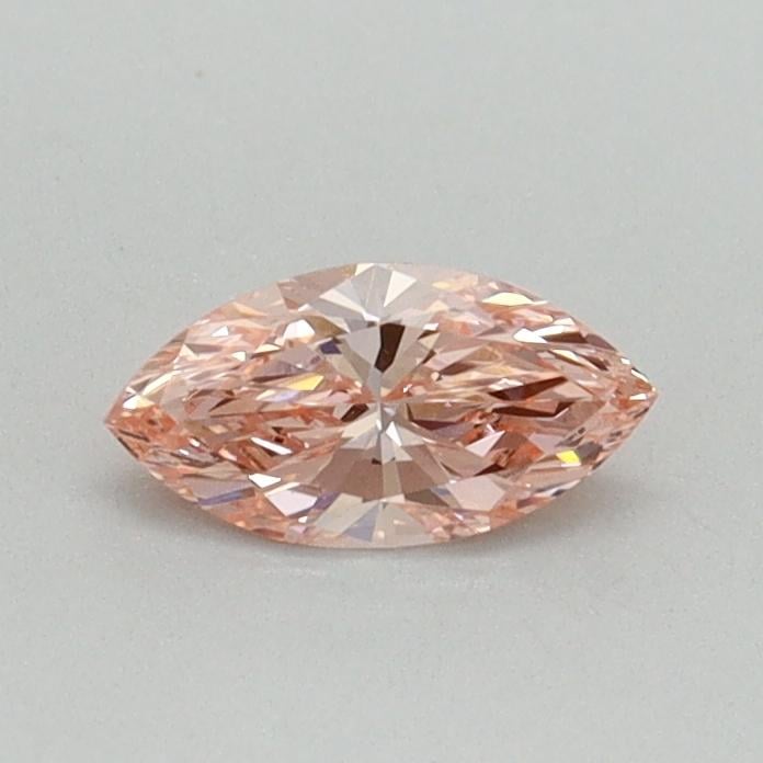 0.30 Ct. Fancy Vivid Pink Marquise Lab Grown Diamond