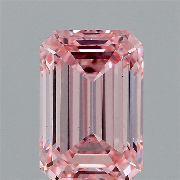 2.06 Ct. Fancy Vivid Pink Emerald Lab Grown Diamond