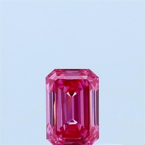 0.29 Ct. Fancy Vivid Pink Emerald Lab Grown Diamond