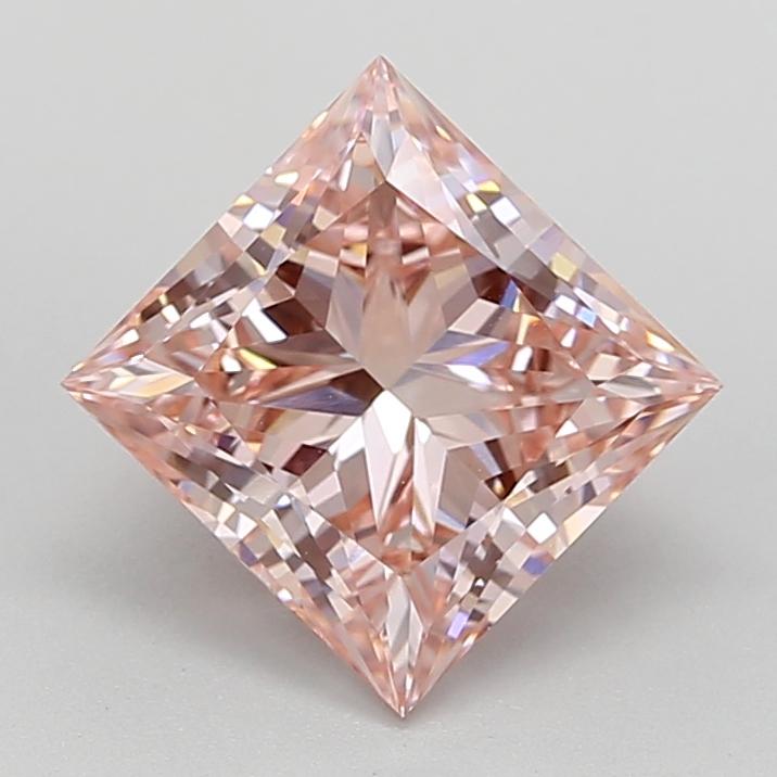 3.12 Ct. Fancy Intense  Pink Princess Lab Grown Diamond