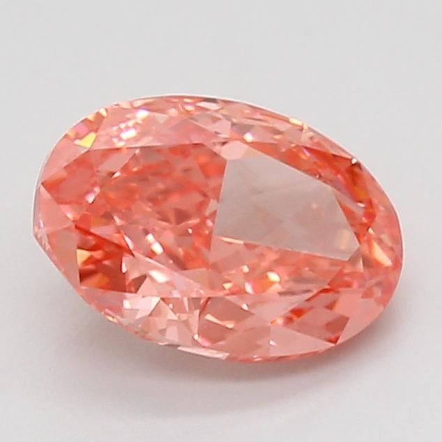 2.00 Ct. Fancy Vivid Pink Oval Lab Grown Diamond