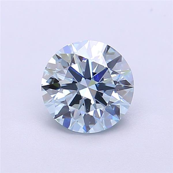1.10 Ct. Fancy Blue Round Lab Grown Diamond