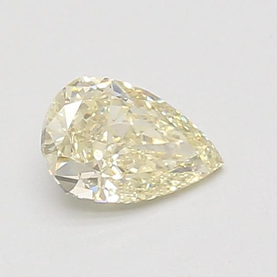 0.56 Ct. Fancy Light Yellow Pear Lab Grown Diamond