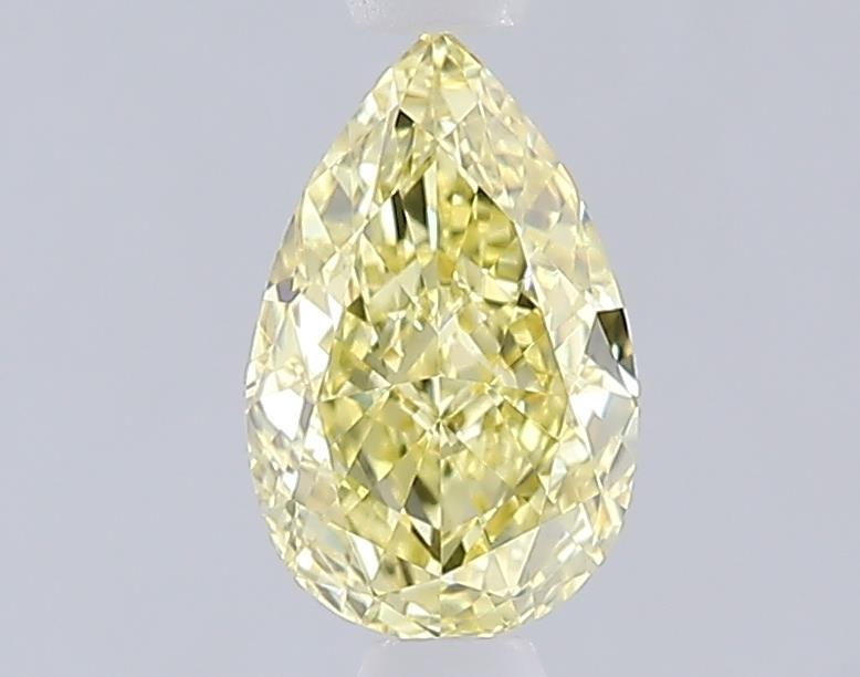 1.00 Ct. Fancy Intense  Yellow Pear Lab Grown Diamond