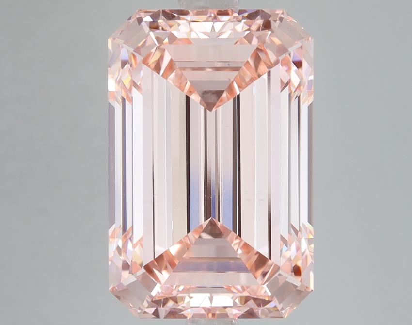 9.05 Ct. Fancy Intense Pink Emerald Lab Grown Diamond