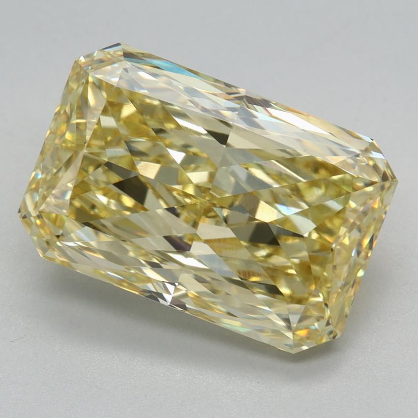 5.08 Ct. Fancy Intense Yellow Radiant Lab Grown Diamond