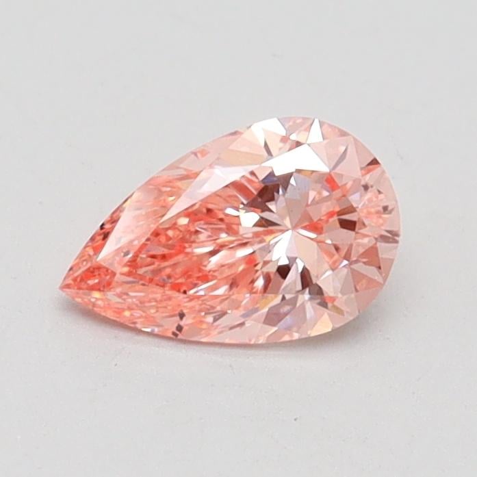 0.50 Ct. Fancy Intense Pink Pear Lab Grown Diamond