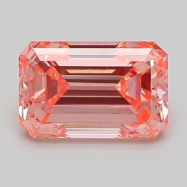 1.22 Ct. Fancy Vivid  Pink Emerald Lab Grown Diamond