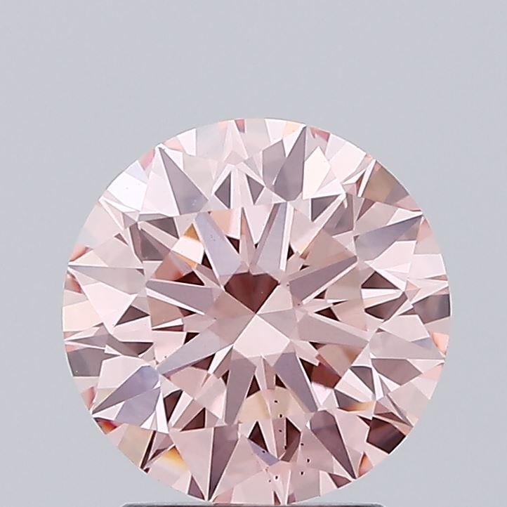 2.00 Ct. Fancy Vivid Pink Round Lab Grown Diamond