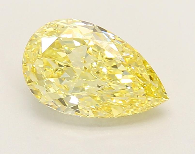1.63 Ct. Fancy Vivid Pink Pear Lab Grown Diamond