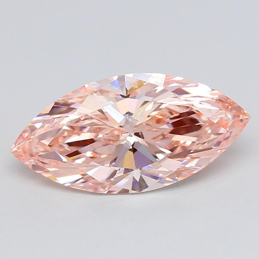 5.00 Ct. Fancy Intense  Pink Marquise Lab Grown Diamond