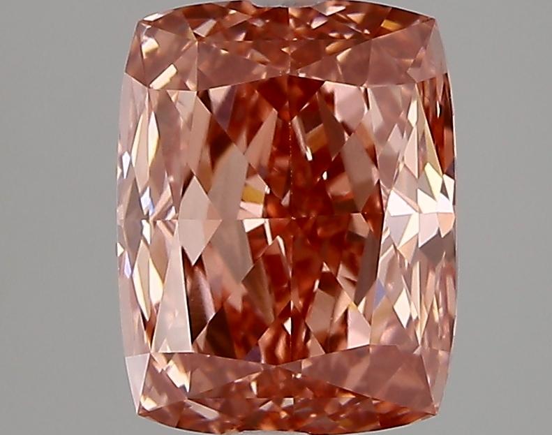 2.72 Ct. Fancy Pink Cushion Lab Grown Diamond