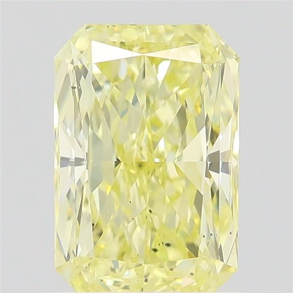 0.71 Ct. Fancy Intense Yellow Radiant Lab Grown Diamond