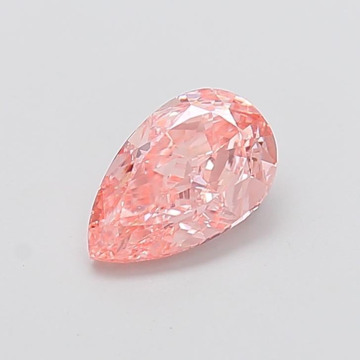 1.72 Ct. Fancy Vivid  Pink Pear Lab Grown Diamond