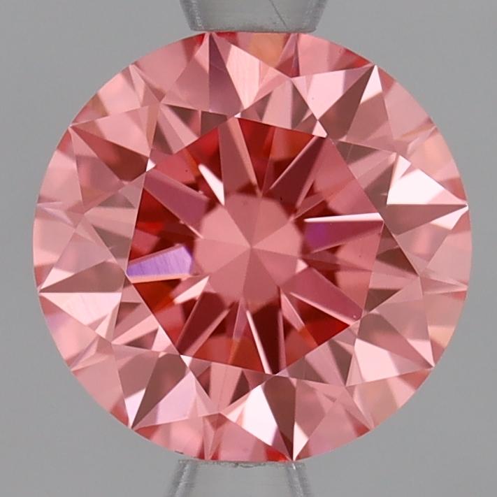1.05 Ct. Fancy Vivid Pink Round Lab Grown Diamond