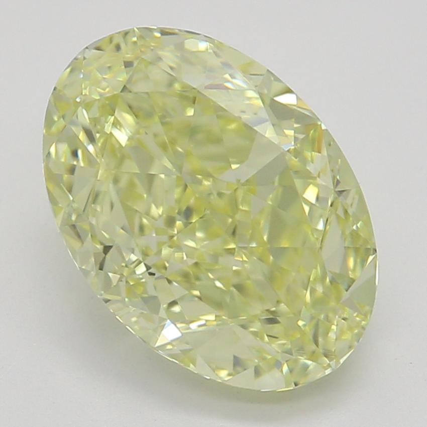 1.71 Ct. Fancy Yellow Oval Diamond