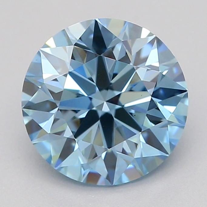 1.00 Ct. Fancy Vivid  Blue Round Lab Grown Diamond