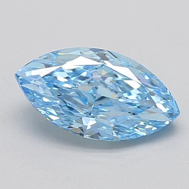 1.84 Ct. Fancy Vivid  Blue Marquise Lab Grown Diamond