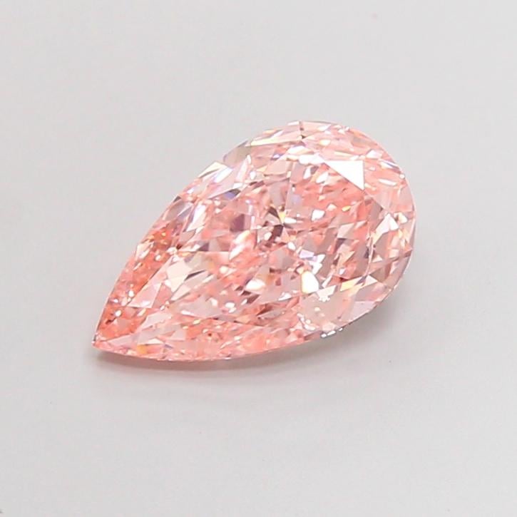 2.37 Ct. Fancy Intense Pink Pear Lab Grown Diamond