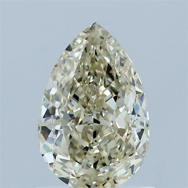 1.05 Ct. Light Yellow Pear Lab Grown Diamond