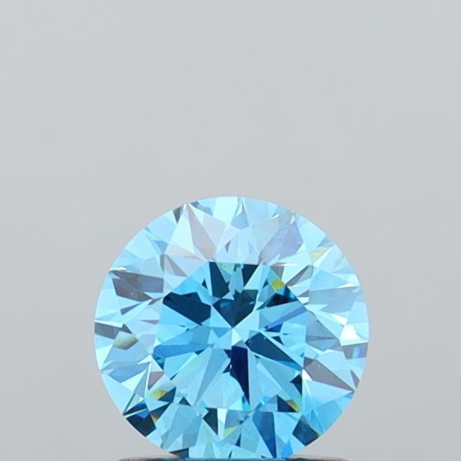1.00 Ct. Fancy Vivid  Blue Round Lab Grown Diamond