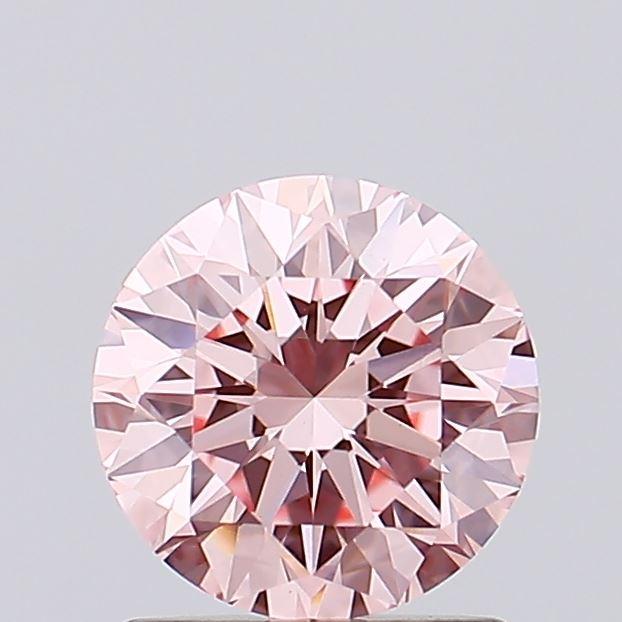 1.04 Ct. Fancy Intense Pink Round Lab Grown Diamond