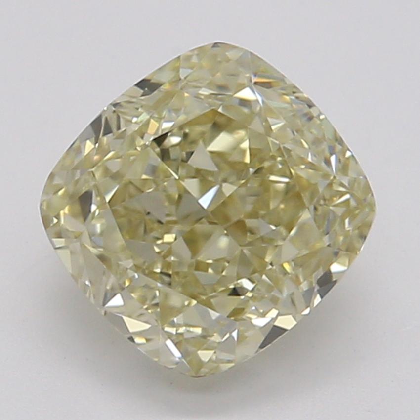 0.82 Ct. Fancy Light Brownish Yellow Cushion Diamond
