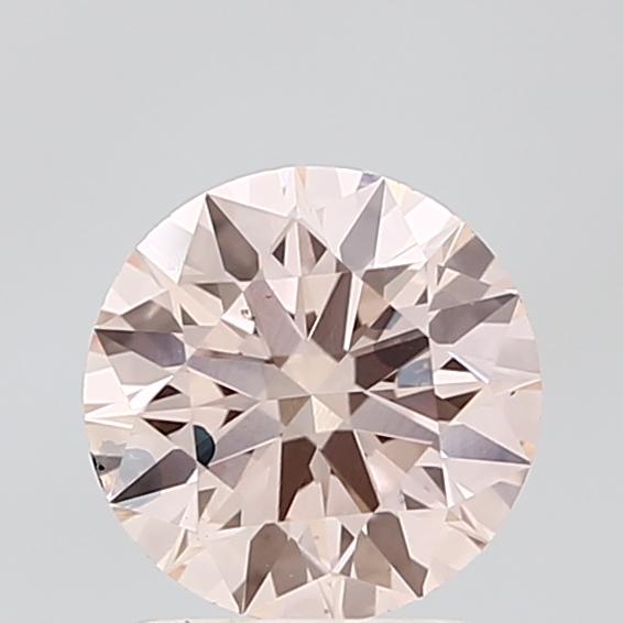 1.51 Ct. Fancy Vivid Pink Round Lab Grown Diamond