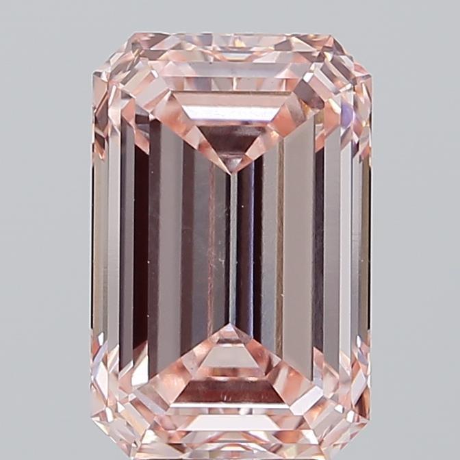 4.81 Ct. Fancy Intense Pink Emerald Lab Grown Diamond