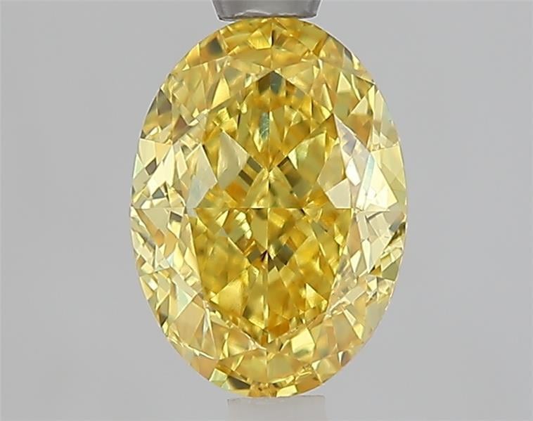 1.87 Ct. Fancy Vivid Yellow Yellow Oval Lab Grown Diamond