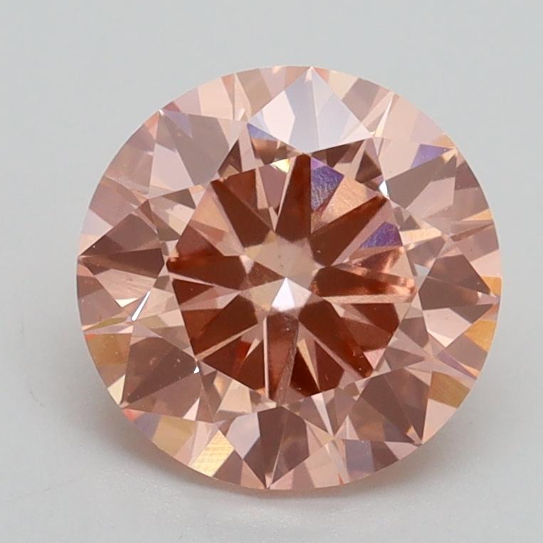 1.80 Ct. Fancy Intense Pink Round Lab Grown Diamond
