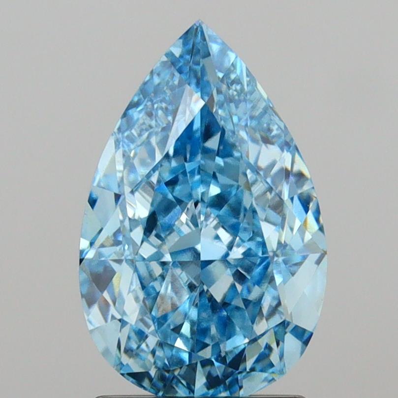 1.83 Ct. Fancy Vivid Pear Lab Grown Diamond