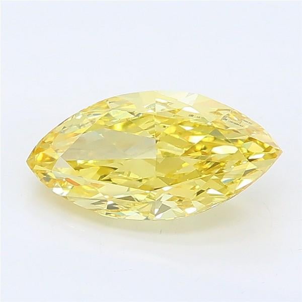 1.43 Ct. Fancy Intense Yellow Marquise Lab Grown Diamond