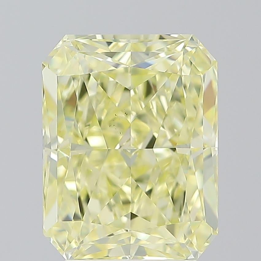 4.01 Ct. Fancy  Yellow Radiant Diamond