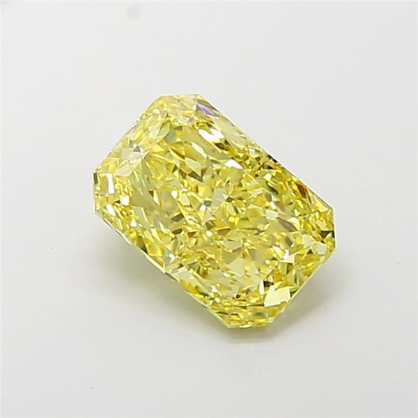 2.87 Ct. Fancy Intense Yellow Radiant Lab Grown Diamond